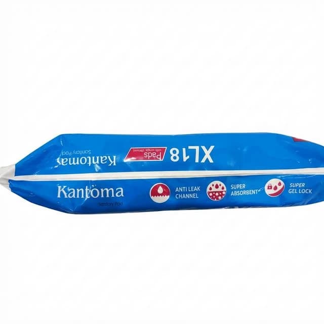 Kantoma Organic Sanitary Pad - Regular size for light to medium flow