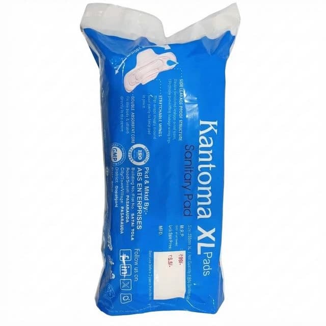 Kantoma Organic Sanitary Pad - XL overnight protection